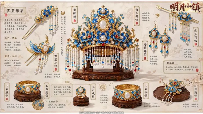 戏曲装饰｜头饰与器物预览