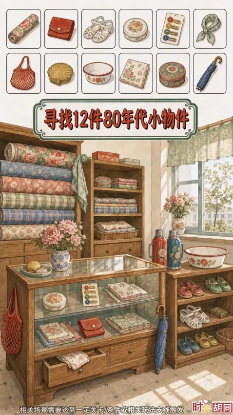 找物休闲玩法｜目标与场景引导预览